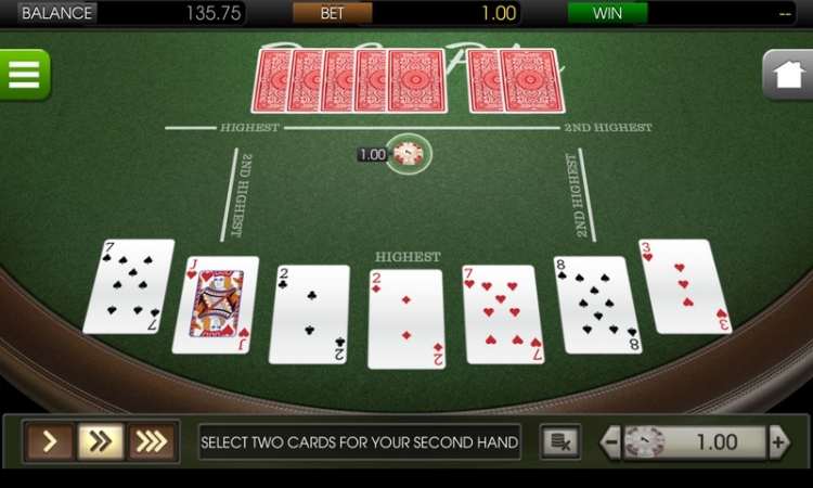 Betsoft Pai Gow Poker Gameplay