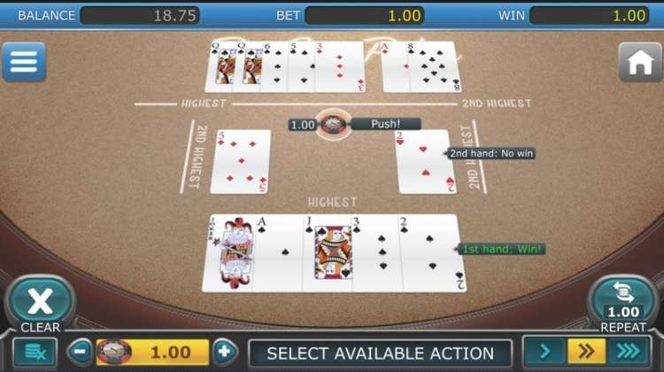 Nucleus Pai Gow Poker Push