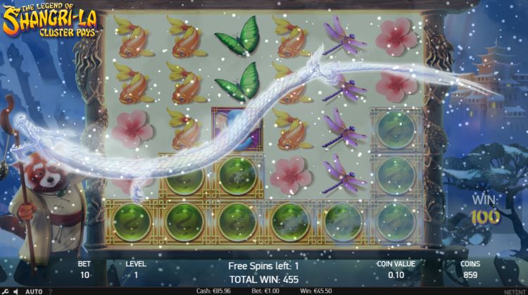 The Legend of Shangri La slot Free Spins