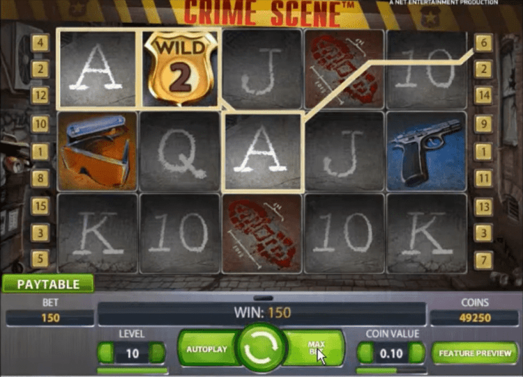 Crime Scene gokkast review