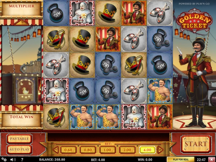 Golden Ticket Play'N Go gokkast review