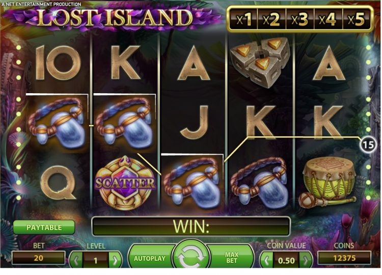 Lost Island gokkast review NetEnt