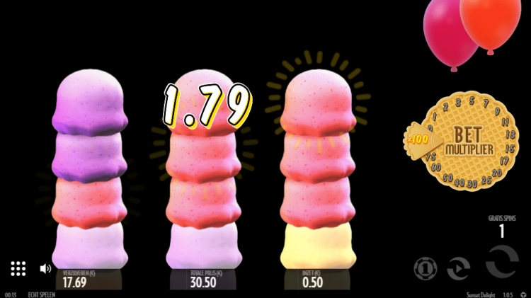 Sunset Delight slot Thunderkick Free Spins
