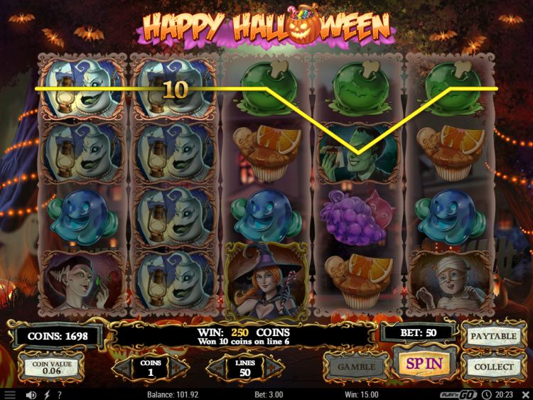 Happy Halloween Play'n GO gokkast