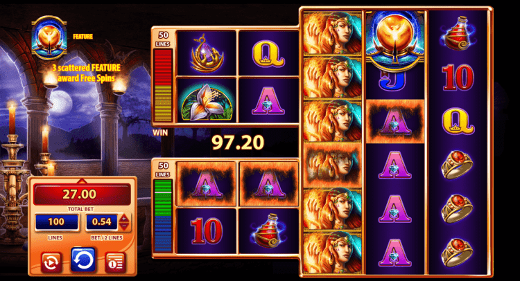 Fire Queen slot WMS