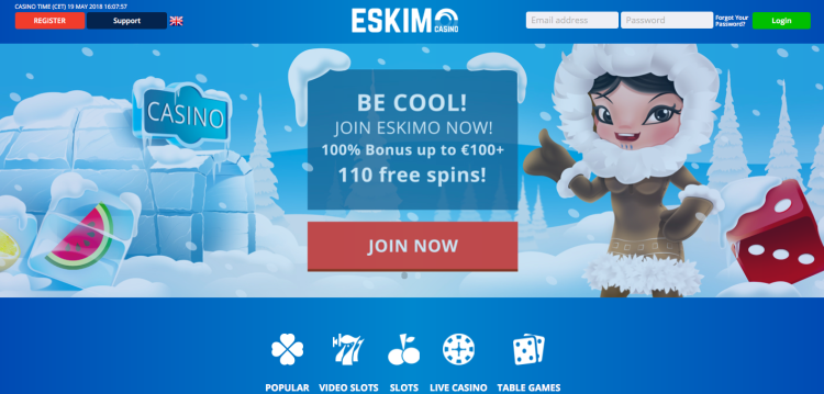 Eskimo Casino Betrouwbaar