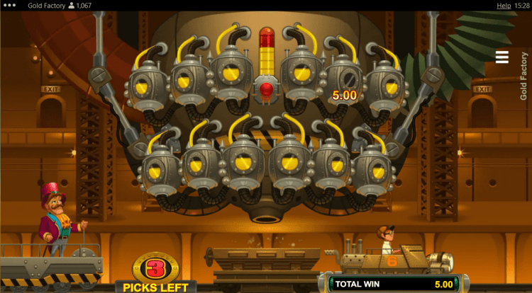 Gold Factory slot Boiler Room bonus