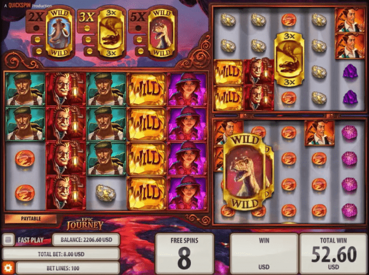 The Epic Journey gokkast Free Spins