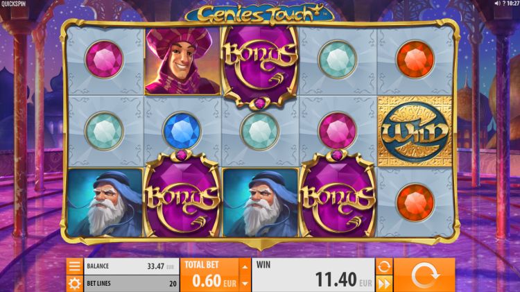 Genies Touch Quickspin gokkast review