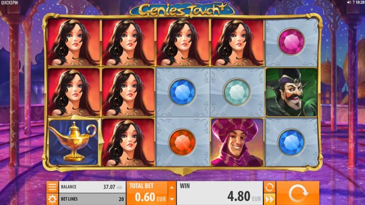 Genies Touch Quickspin slot