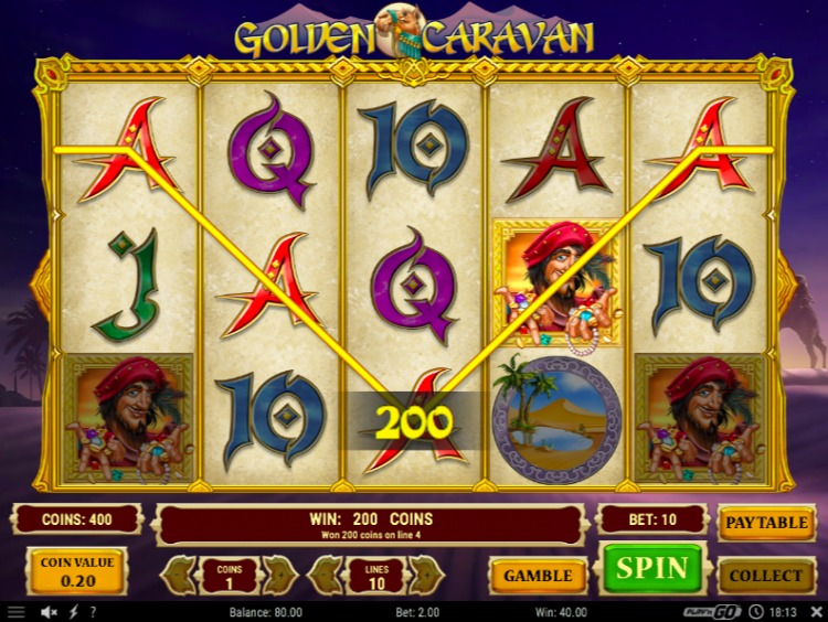 Golden Caravan Gameplay