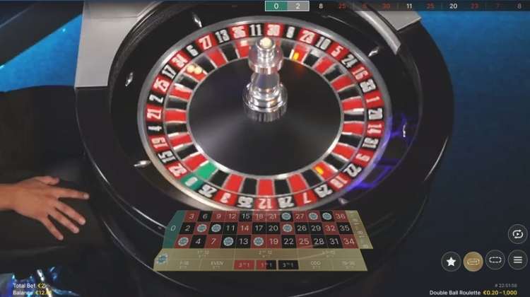 Doube Ball Roulette Twee Kogels op Hetzelfde Getal