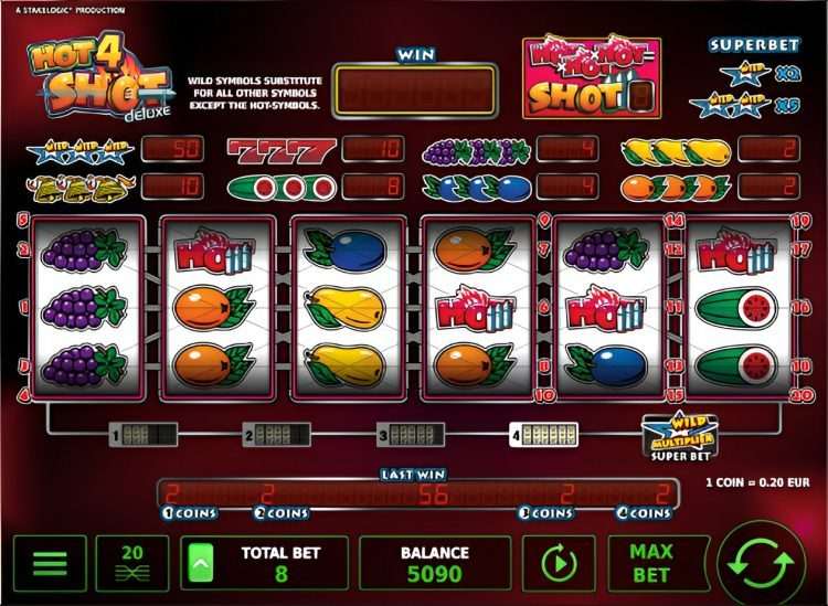 Hot4Shot Deluxe online gokkast review