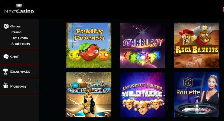 Next Casino Promoties en Bonussen