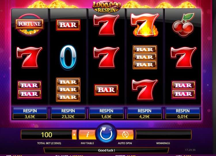 Million Coins Respin gokkast review