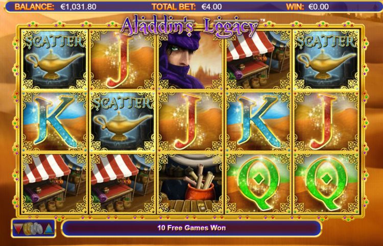 Aladdin's Legacy slot Free Spins bonus