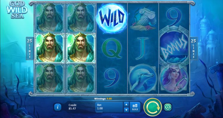 God Of Wild Sea Playson slot