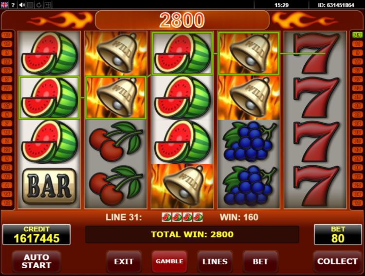 Bells on Fire online slot win