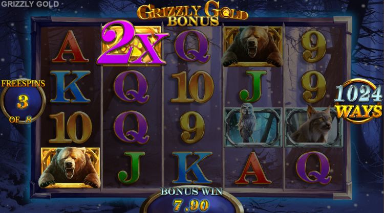 Grizzly Gold slot bonus