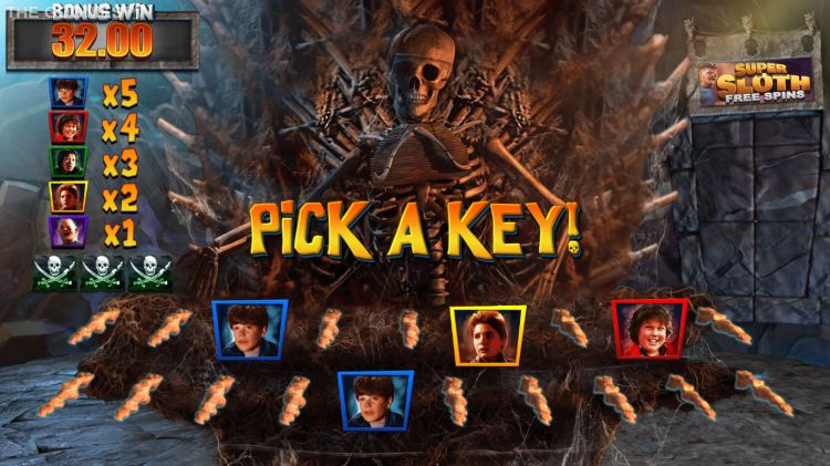 The Goonies gokkast review bonus