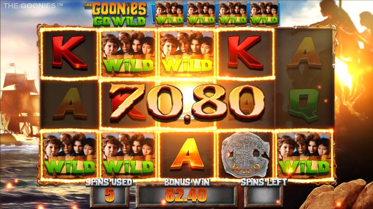 The Goonies slot bonus