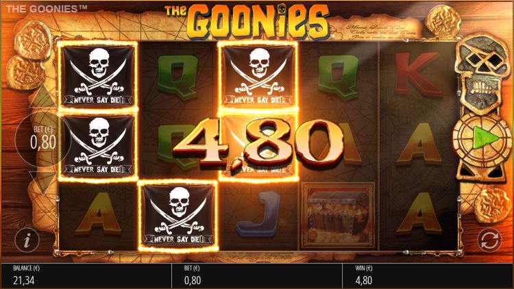 The Goonies gokkast review
