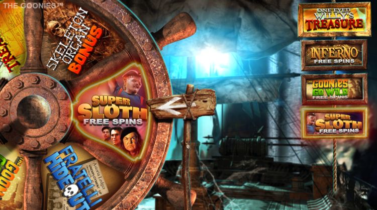 The Goonies online slot Free Spins