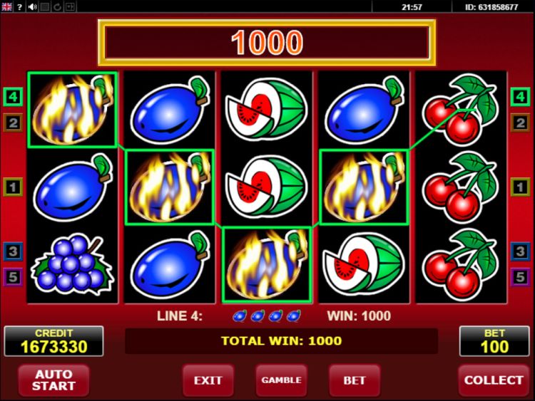 Hot Seven Amatic slot