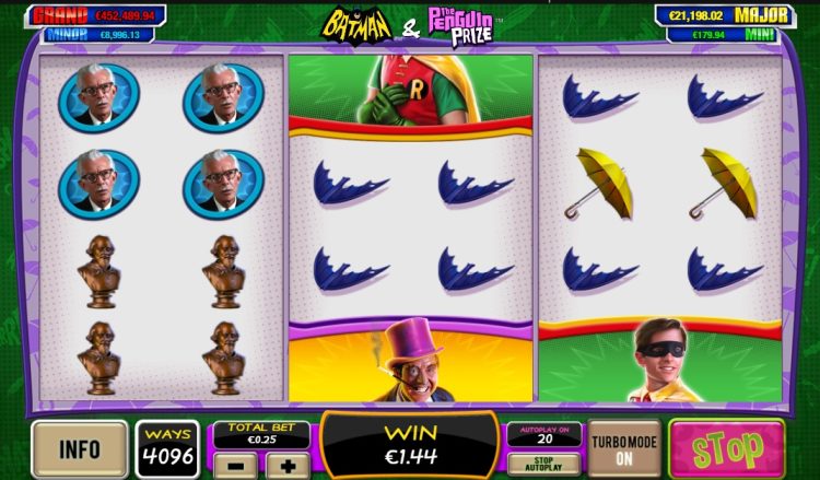 Batman and the Penguin Prize slot review