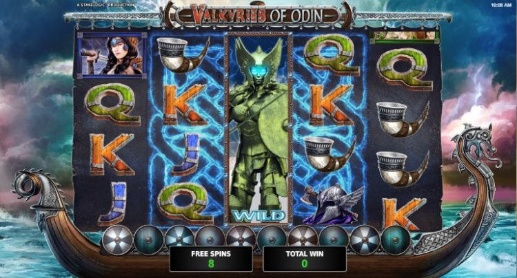 Stakelogic Valkyries of Odin slot Free Spins