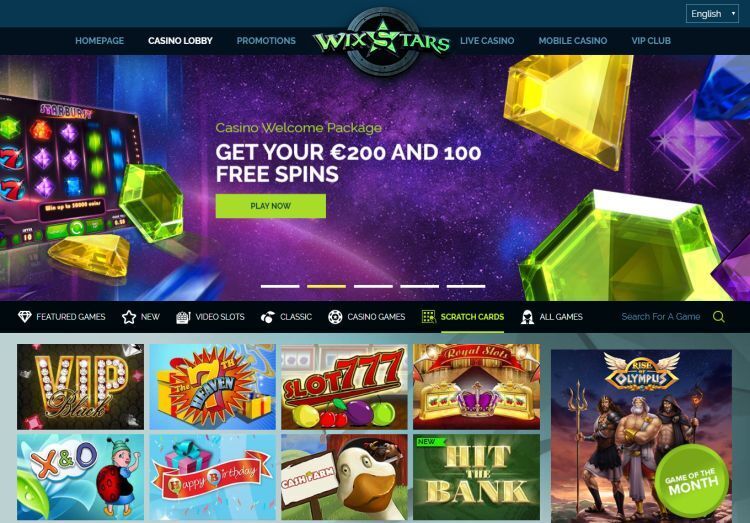 Wixstars Casino Betrouwbaar