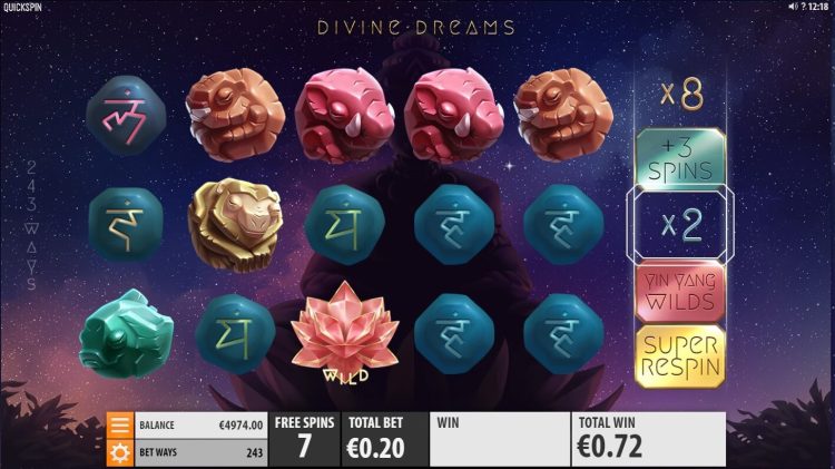 Divine Dreams gokkast Quickspin