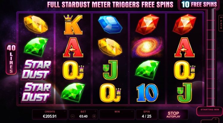 MicroGaming Stardust gokkast