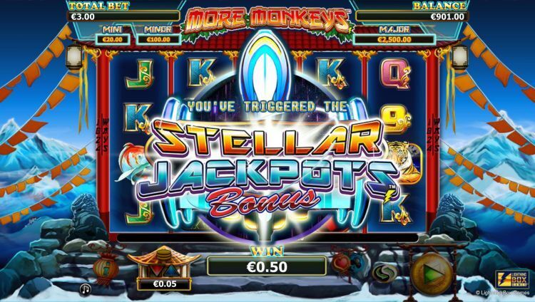 More Monkeys Stellar Jackpots slot review