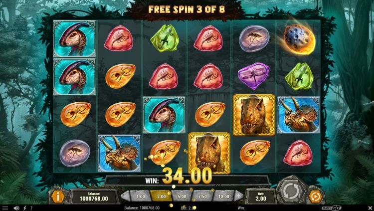 Raging Rex slot Free Spins bonus