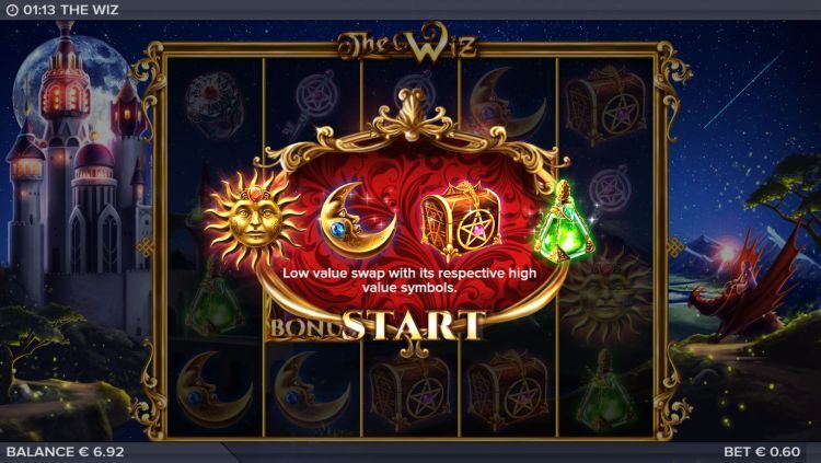 The Wiz gokkast bonus