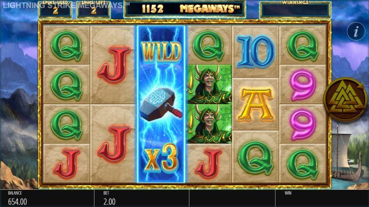 Lightning Strike Megaways online slot