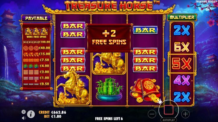 Treasure Horse online slot Free Spins