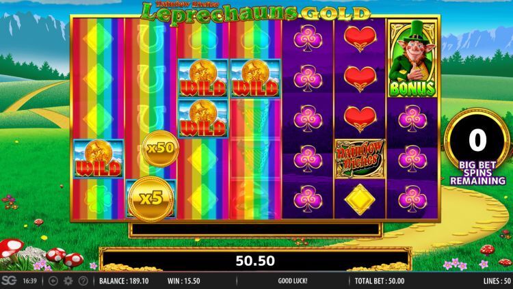 Rainbow Riches Leprechauns Gold slot Barcrest