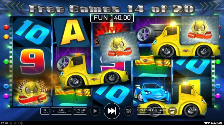 Crazy Cars slot Free Spins bonus