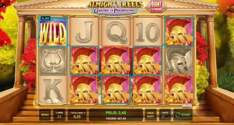 Almighty Reels: Gardens of Persephone Novomatic slot