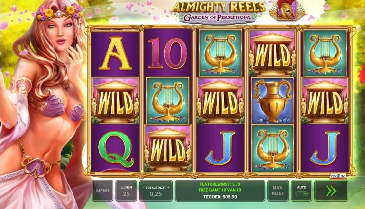 Almighty Reels: Gardens of Persephone slot review