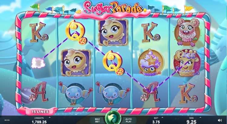 Sugar Parade online gokkast Microgaming