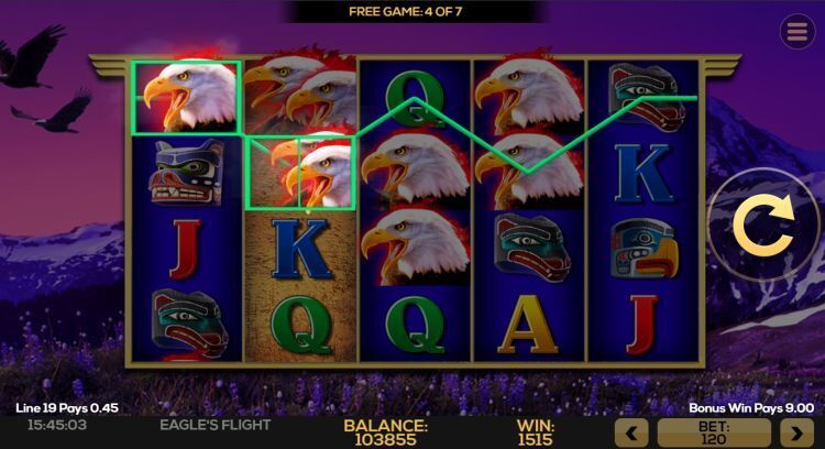 Eagles Flight slot Free Spins