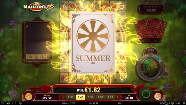 Mahjong 88 gokkast feature
