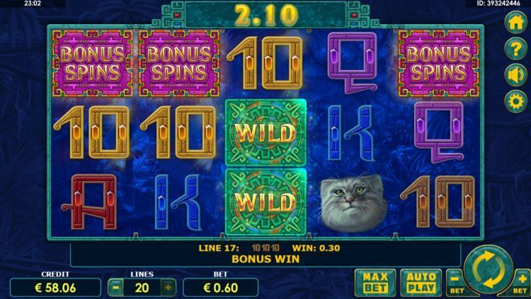 Super Cats online slot bonus win