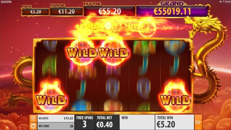 Dragon Chase online slot Free Spins bonus
