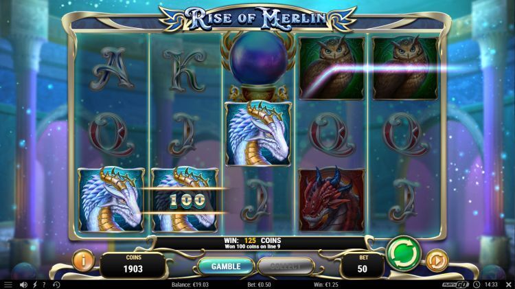 Rise of Merlin online gokkast win