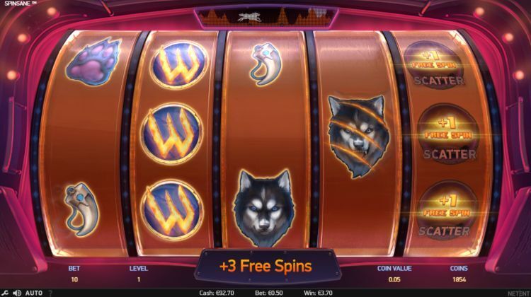 Spinsane NetEnt slot Free Spins