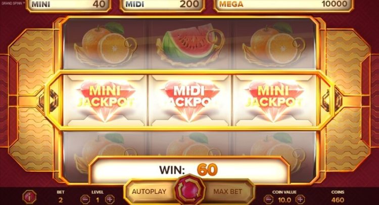 Grand Spinn slot gameplay